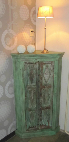 Corner Cabinet In Shabby Chic Style Delft Shabby Chic And