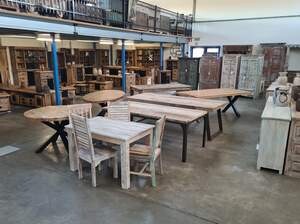 tafels in vintage & industrieel / stoelen - Klik hier voor meer modellen