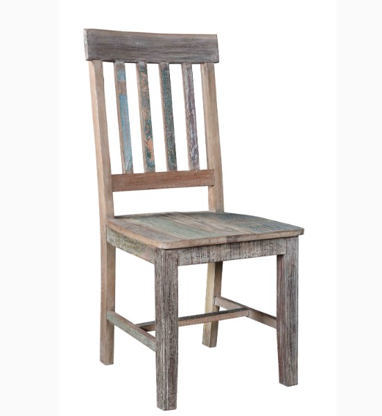 Afstoten klink Vermelding Houten stoel in sloophout, Nederland shabby chic - brocante stoelen en  banken - te koop brocante meubels tegen goedkope en lage prijzen - Teak  Paleis